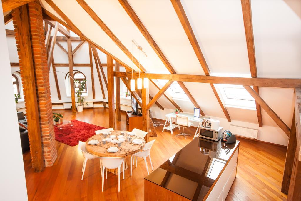 Luxury Loft Apartman Prága Kültér fotó