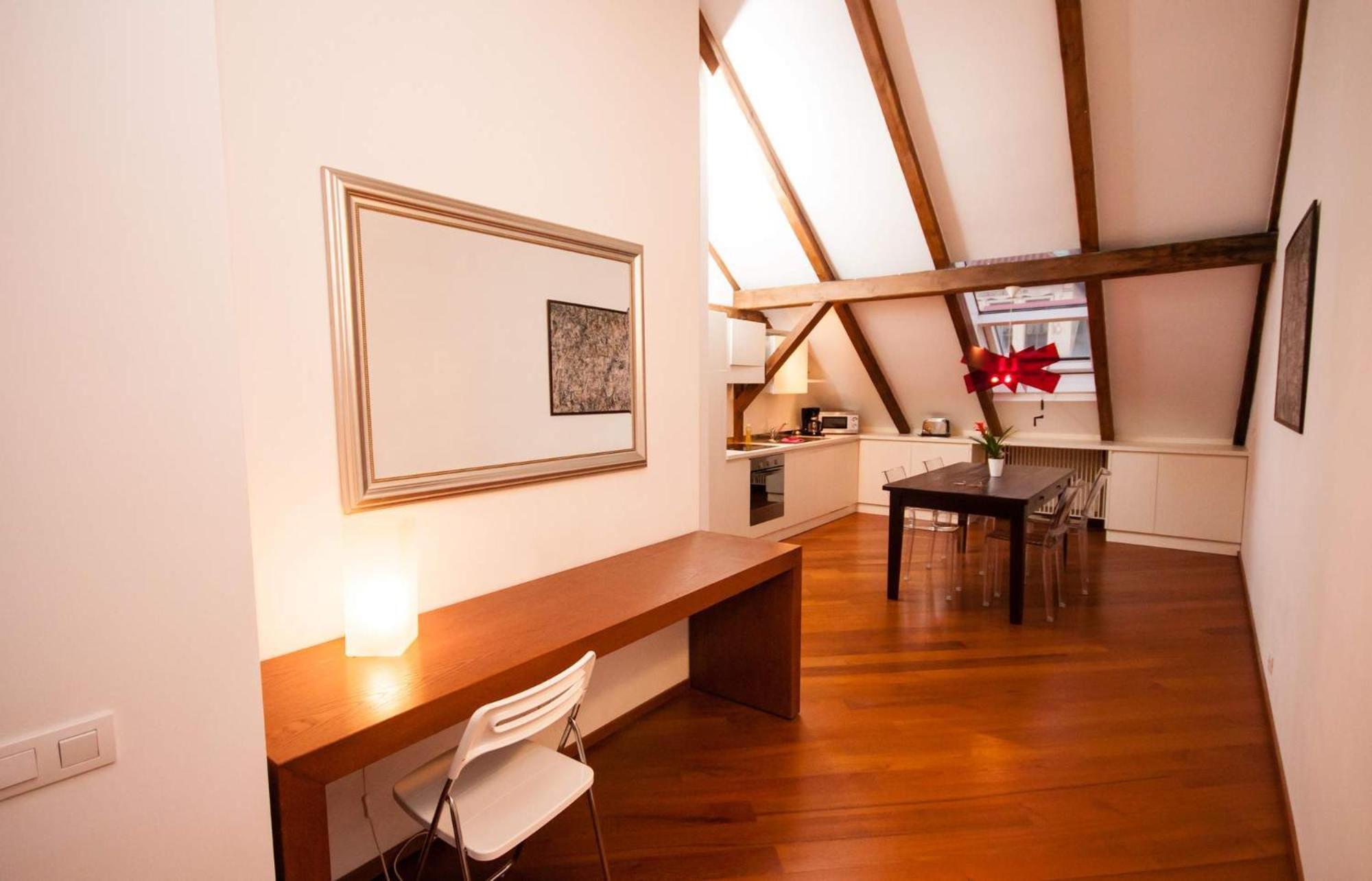 Luxury Loft Apartman Prága Szoba fotó