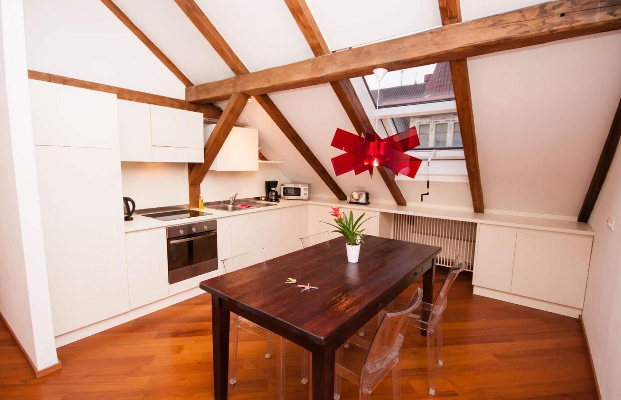 Luxury Loft Apartman Prága Szoba fotó