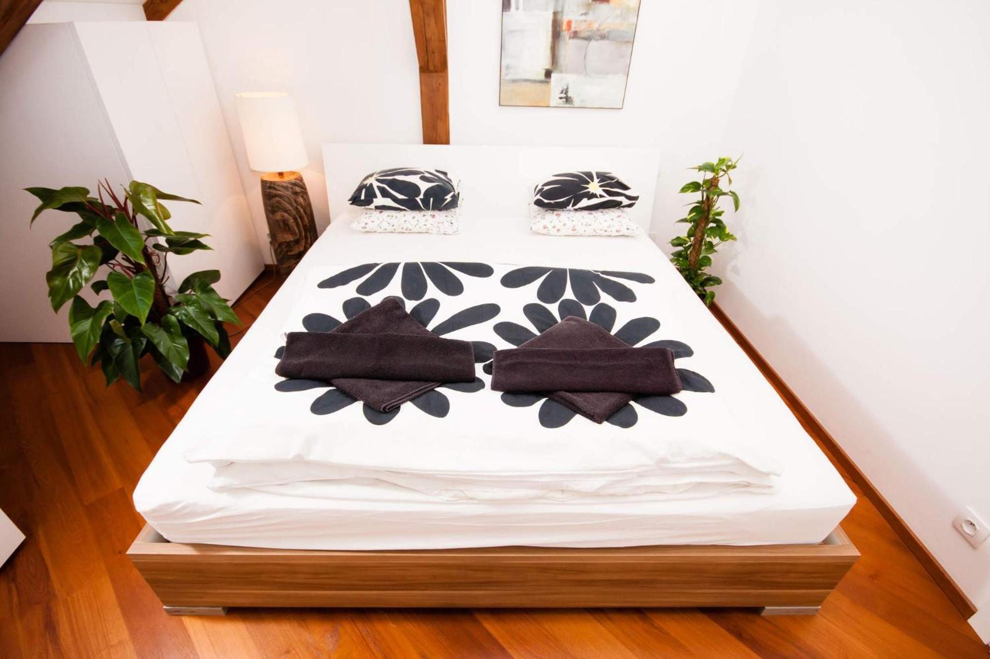 Luxury Loft Apartman Prága Szoba fotó