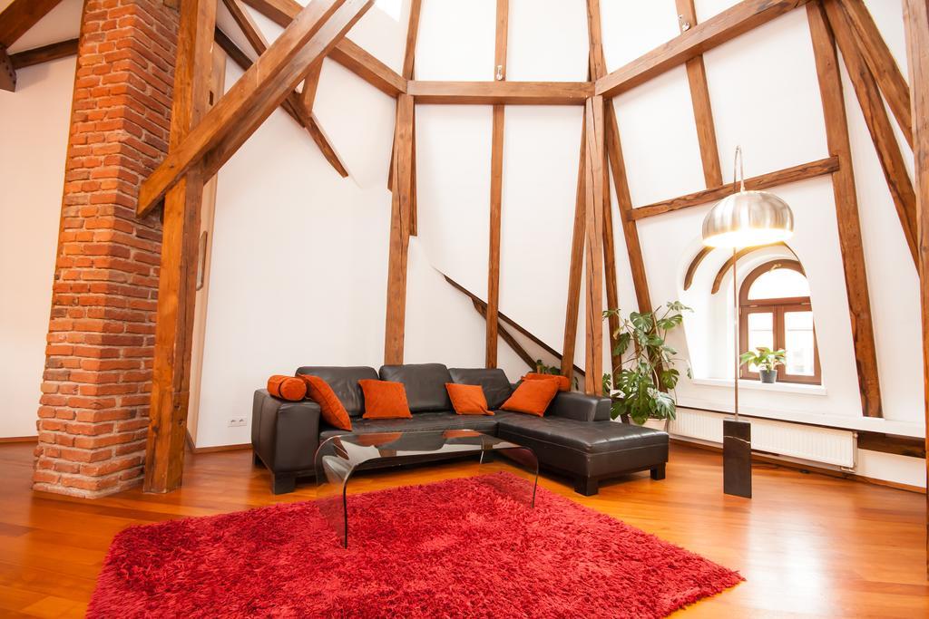 Luxury Loft Apartman Prága Szoba fotó