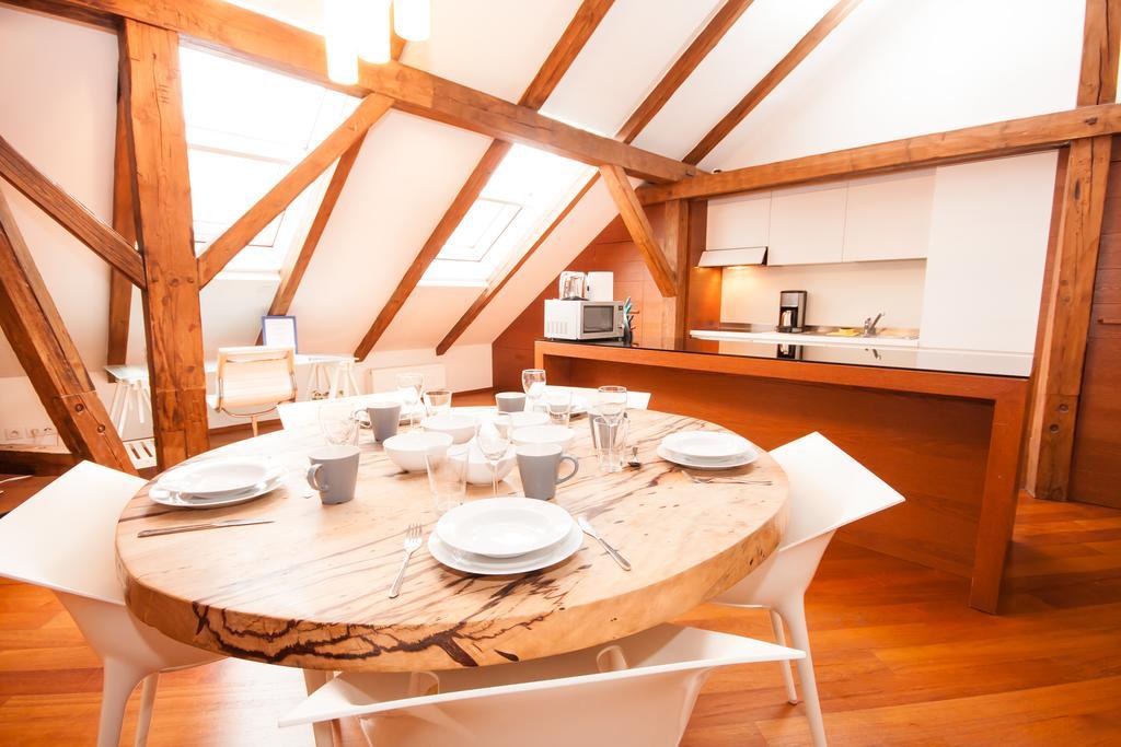 Luxury Loft Apartman Prága Szoba fotó