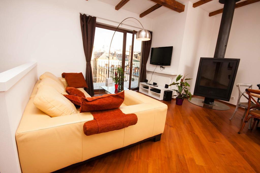 Luxury Loft Apartman Prága Szoba fotó